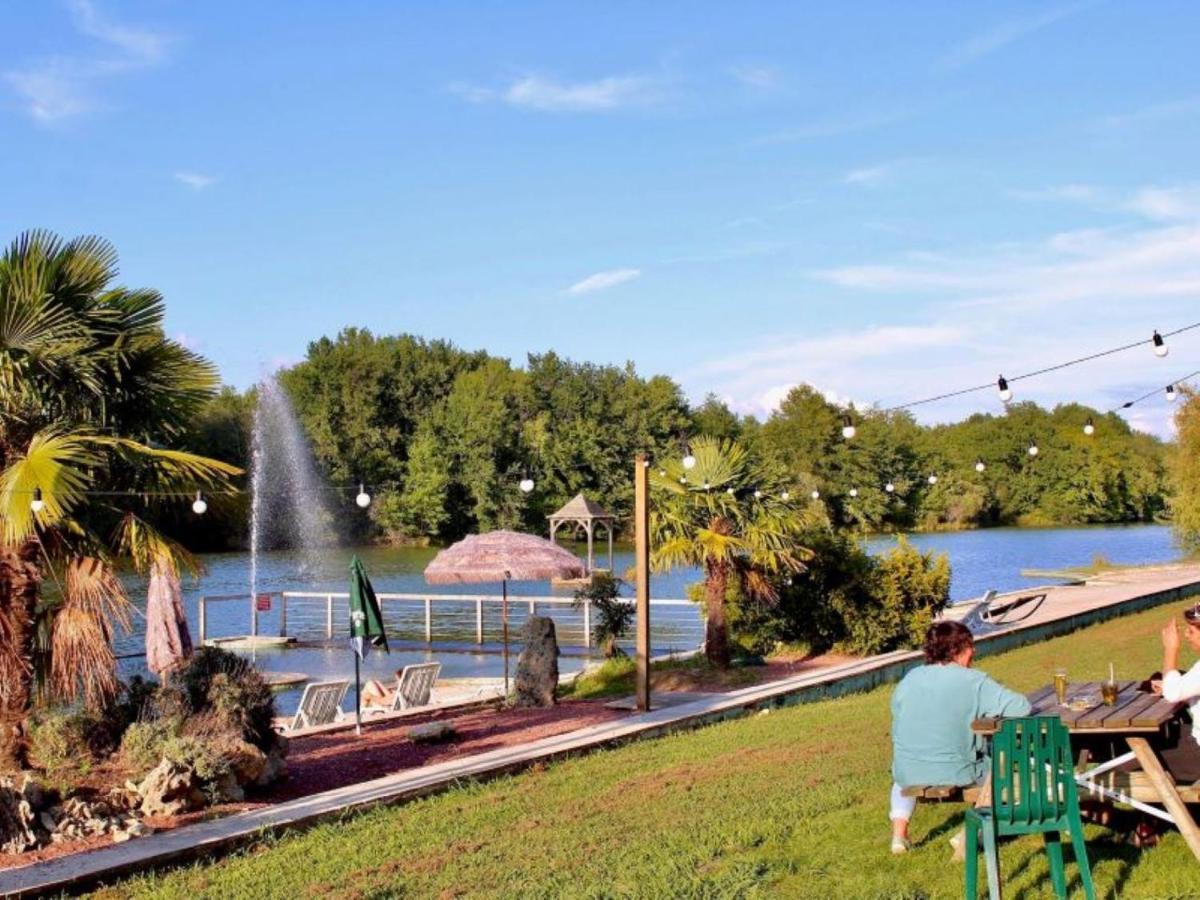 Camping Les Lacs D'Armagnac Bretagne-d'Armagnac Exteriör bild