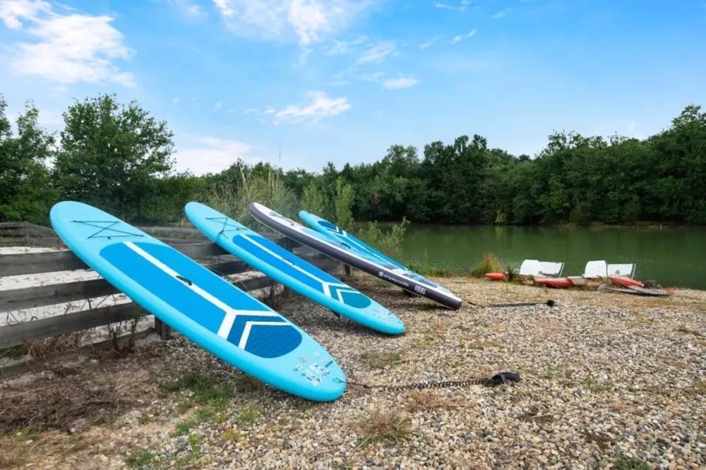 Camping Les Lacs D'Armagnac Bretagne-d'Armagnac Exteriör bild